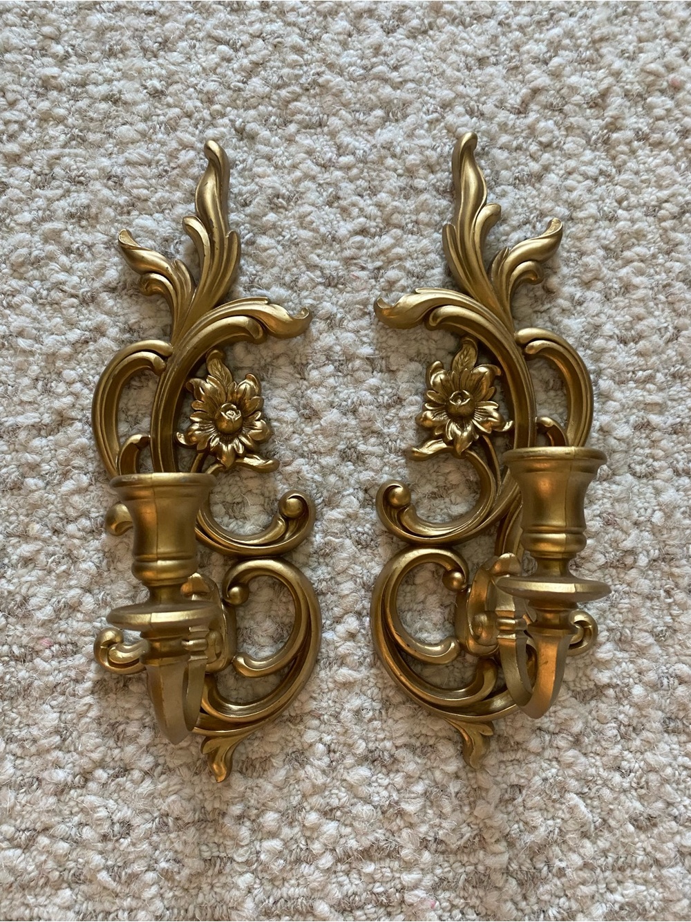 Vintage Gold Syroco Scones